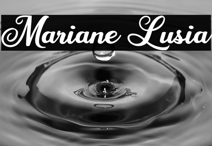 Mariane Lusia Example 1