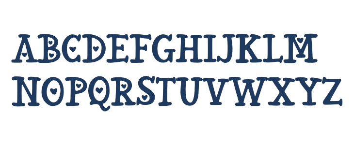 Marias Valentine Uppercase