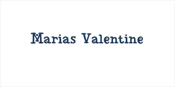 Marias Valentine Logo