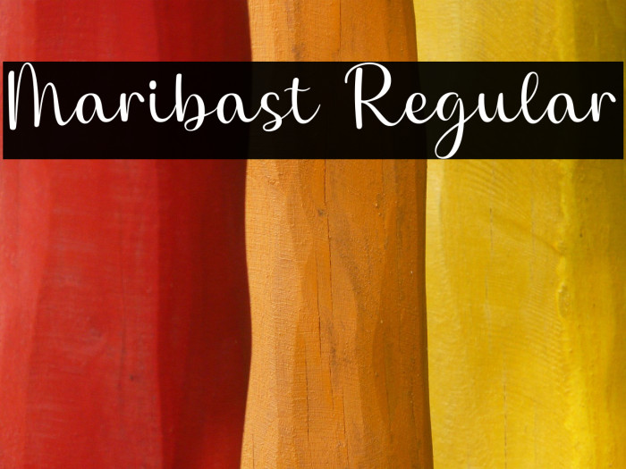 Maribast Regular Example 1