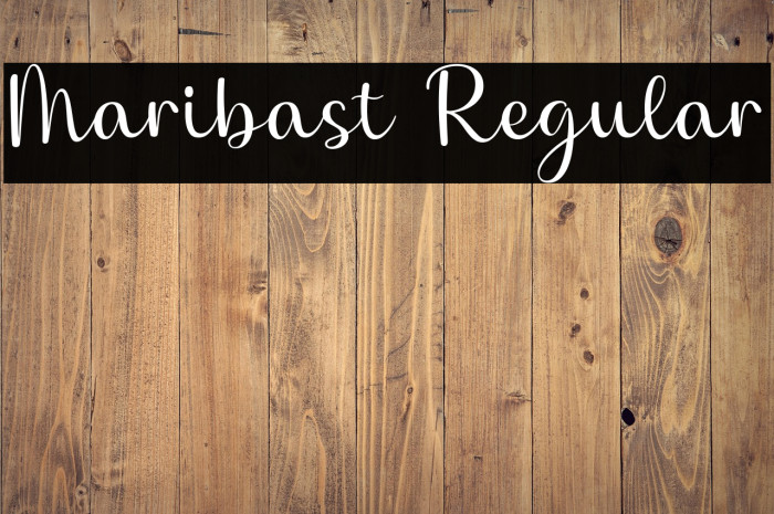 Maribast Regular Example 3