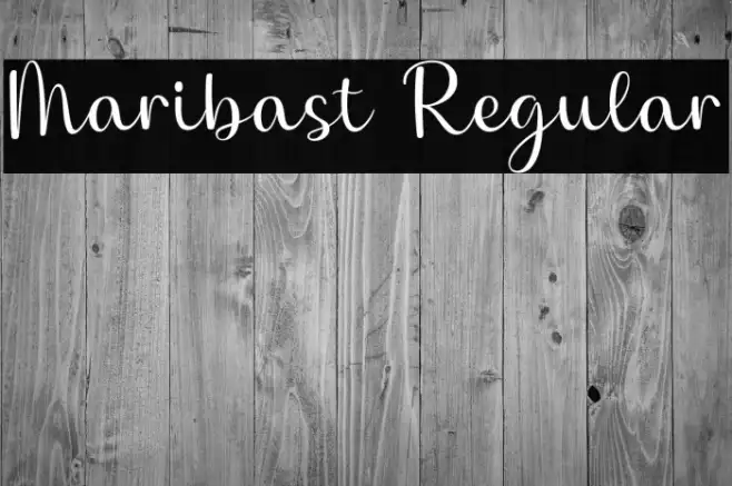Maribast Regular Example 3