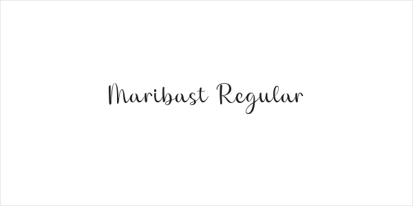 Maribast Regular Logo