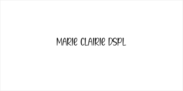 Marie Clairie Dspl Logo