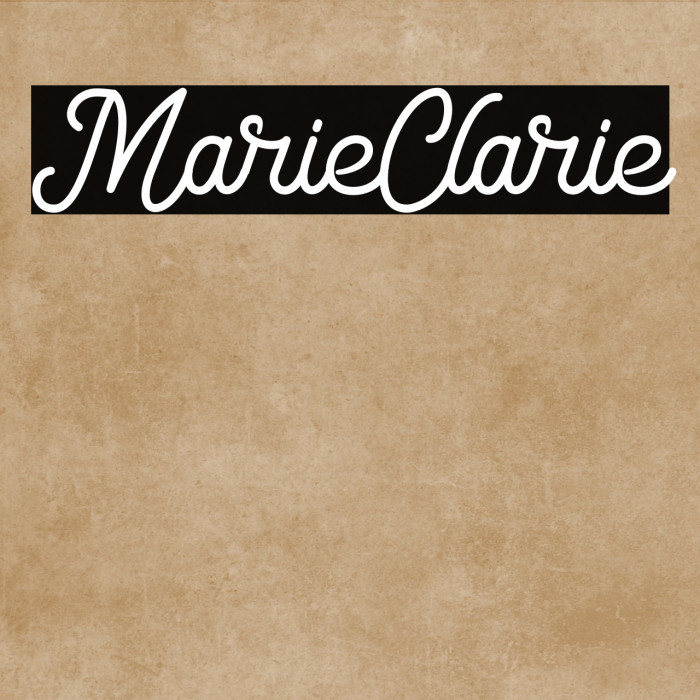 Marie Clarie Example 1