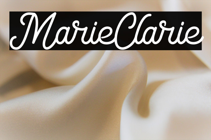 Marie Clarie Example 2