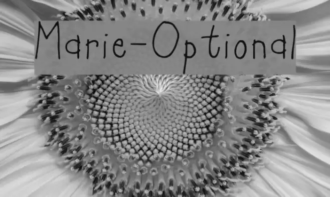 Marie-Optional Font examples
