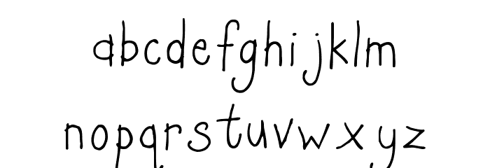 Marie-Optional Font LOWERCASE