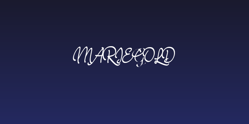 Mariegold Social Header