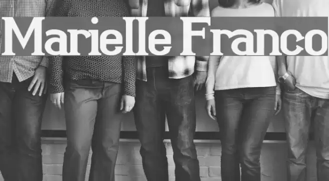 Marielle Franco Font examples