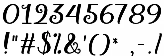 Marienkaefer Regular Font OTHER CHARS