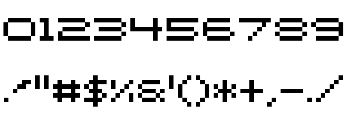 Marietta Five Regular Font OTHER CHARS