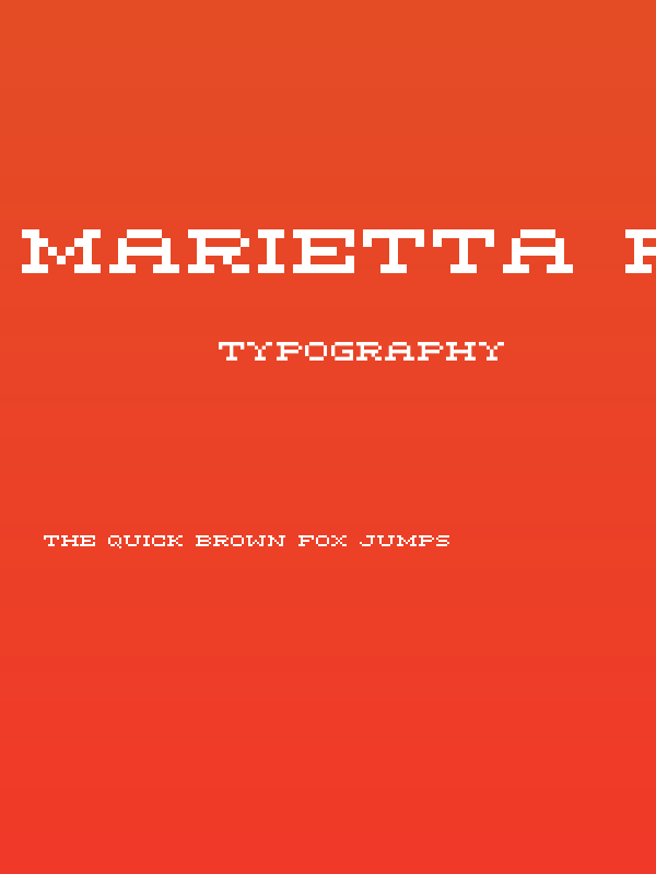 Marietta Five Regular Poster