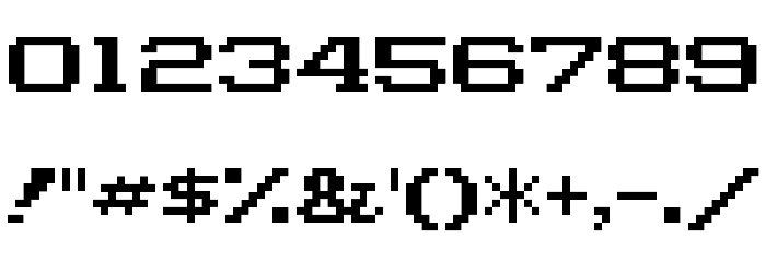 Marietta Seven Regular Font OTHER CHARS