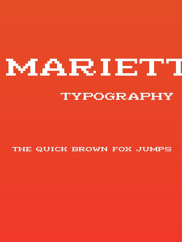 Marietta Seven Regular Poster