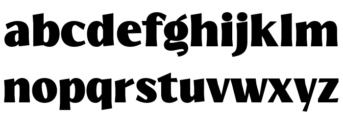 MarigeDEMO-Regular Font LOWERCASE