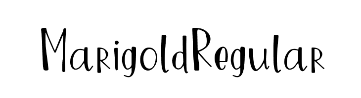 Marigold Regular Font