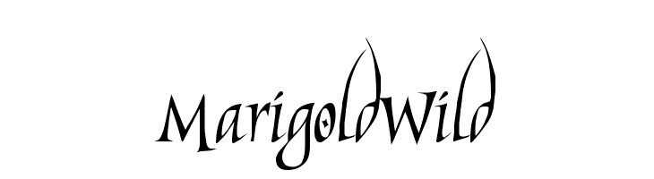MarigoldWild Font