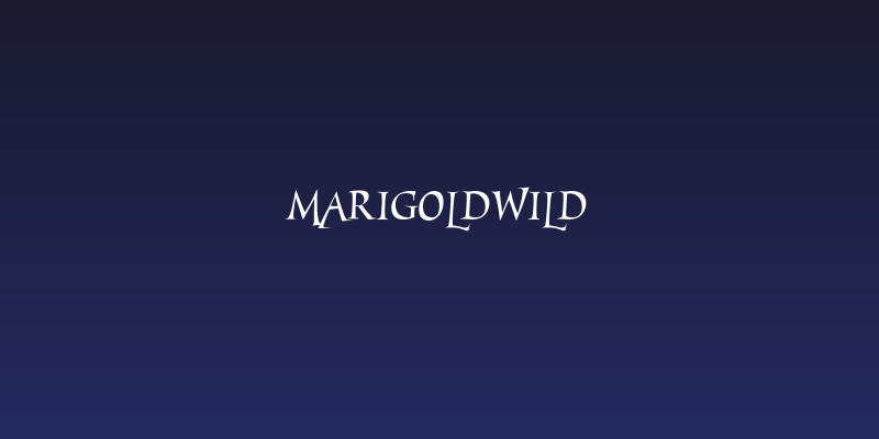 MarigoldWild Social Header