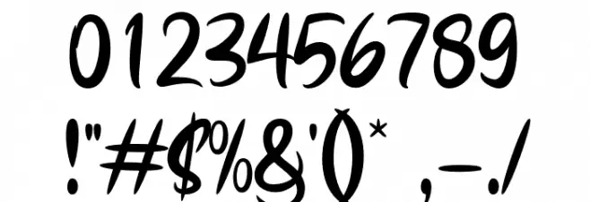 Marigolds Font OTHER CHARS