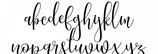 MarihouseScript 字体 小写