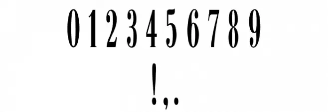 Marija Regular Font OTHER CHARS