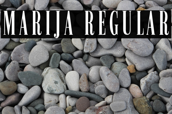 Marija Regular Example 3