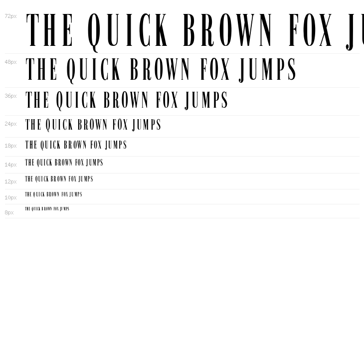 Marija Regular Waterfall