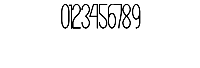 Mariko Chan Thin Font OTHER CHARS