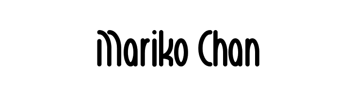Mariko Chan फ़ॉन्ट