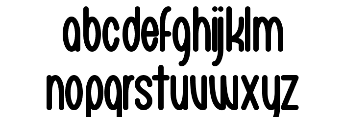 Mariko Chan Font LOWERCASE