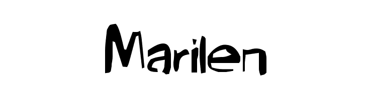 Marilen Schriftart