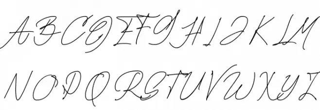 Marillia Vion Script Font OTHER CHARS