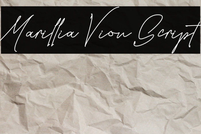 Marillia Vion Script Example 1