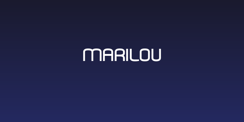 Marilou Social Header