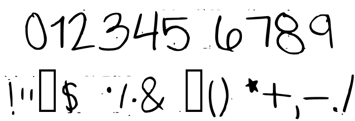 Marilyn Regular Font OTHER CHARS
