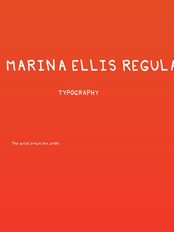 Marina Ellis Regular Poster