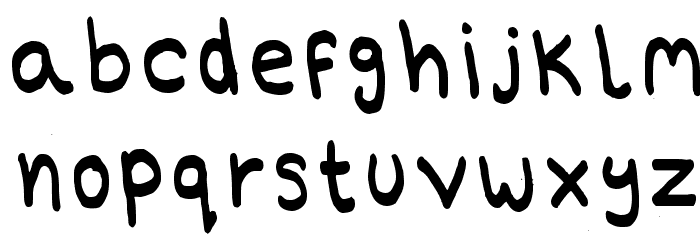Marina Ellis Regular Font LOWERCASE