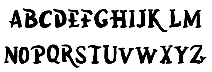 Marina Sundaland Font LOWERCASE