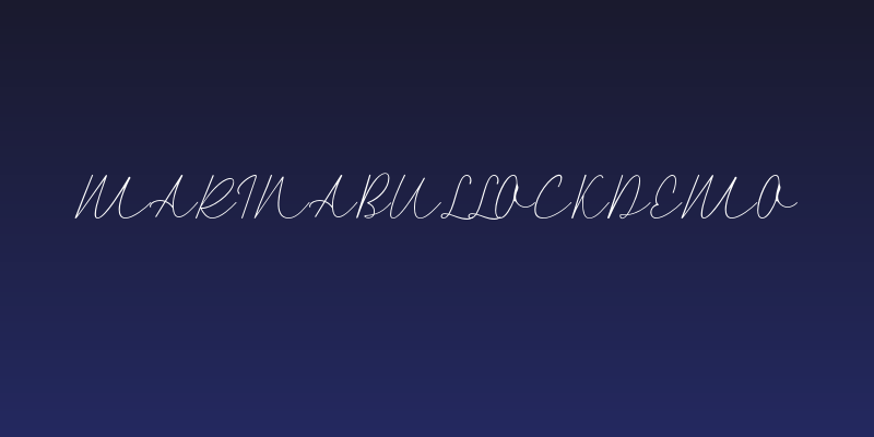 MarinaBullockDemo Social Header
