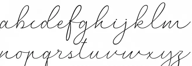 MarinaBullockDemo 字体 小写