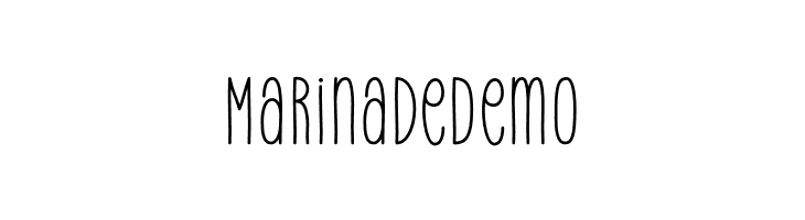 Marinade Demo  font caratteri gratis