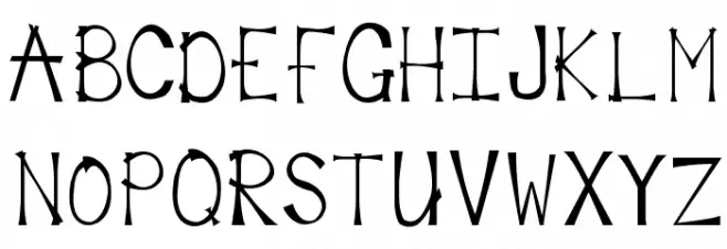 MarinadeRegular Schriftart Groß
