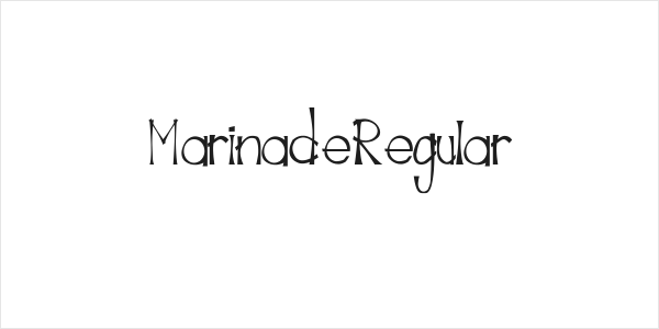 MarinadeRegular Logo
