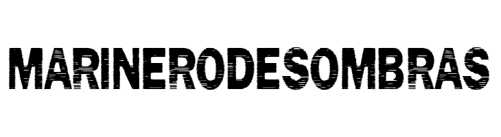 Marinero de Sombras  Frei Schriftart Herunterladen