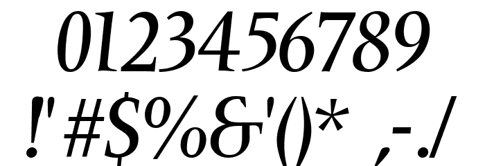 MarinumBreezed Font OTHER CHARS