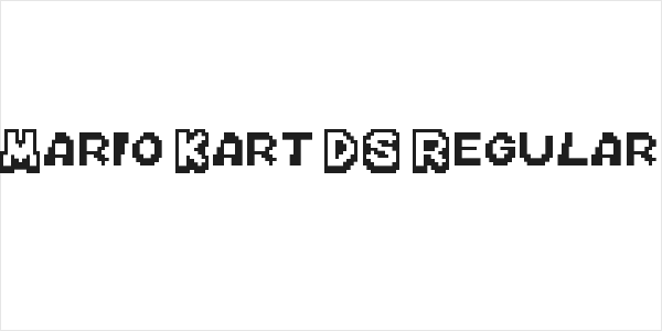 Mario Kart DS Regular Logo