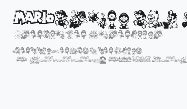 Mario and Luigi Business Card