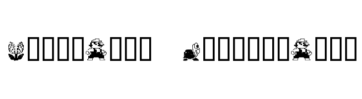 MarioBros  DrunkenBatz  font caratteri gratis