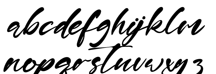 MarioEmma Font LOWERCASE